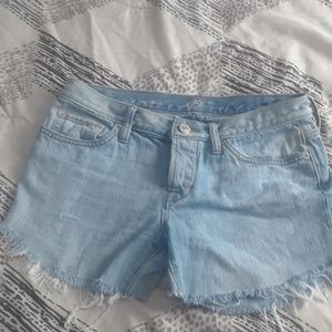 Loft cut off shorts